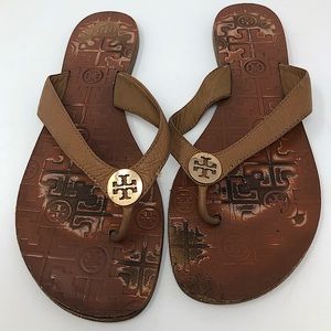 Tory Burch Tan Brown Sandal Size 11